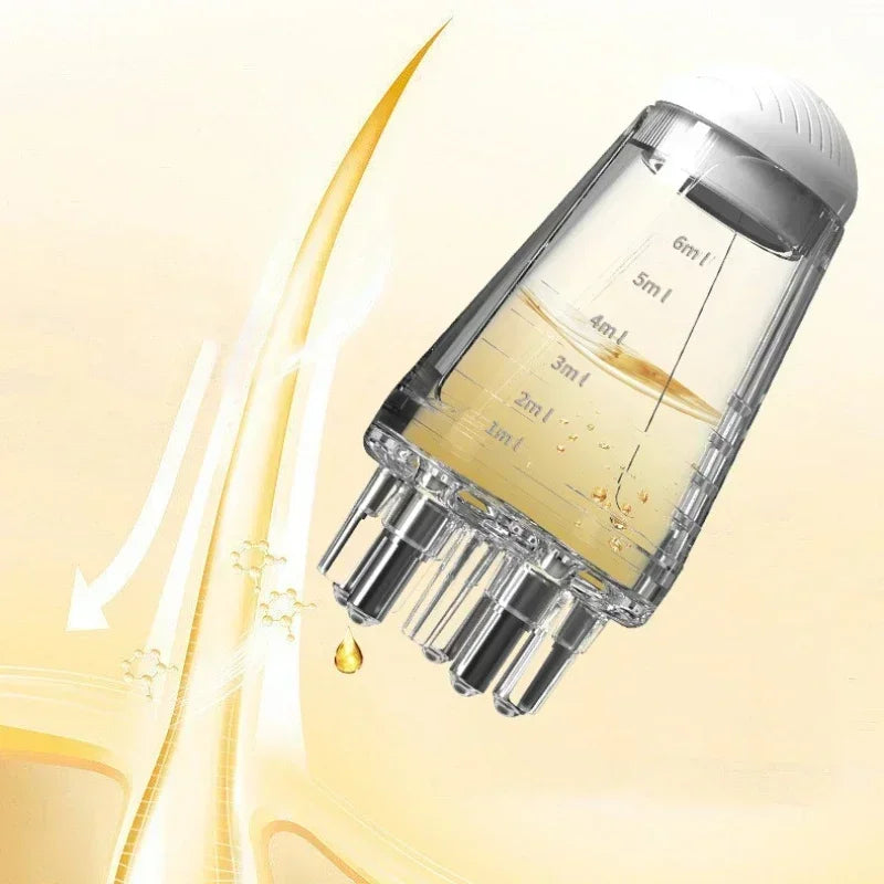 Hair Oil Applicator – Precise Scalp Oiling Bottle