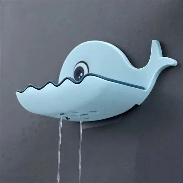 Self-Adhesive Whale Soap Dish