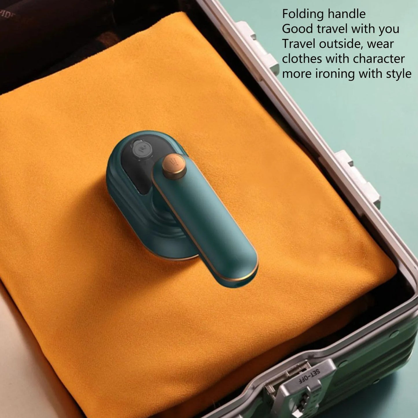 Household Mini Travel Steam Iron – Portable Wet & Dry Micro Iron for Quick & Easy Ironing