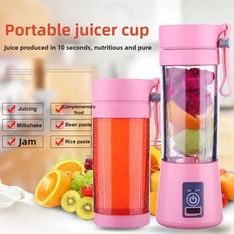 Portable Rechargeable Juicer Bottle