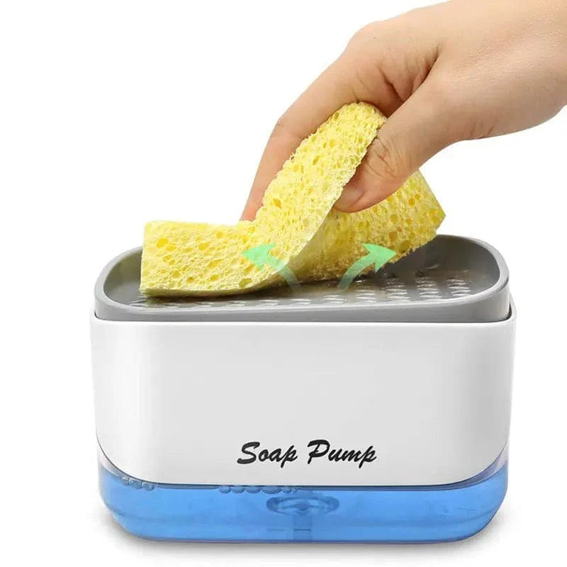 2 In 1 Caddy Soap Dispenser, Automatic Liquid Soap Dispenser, Caddy Soap Dispenser