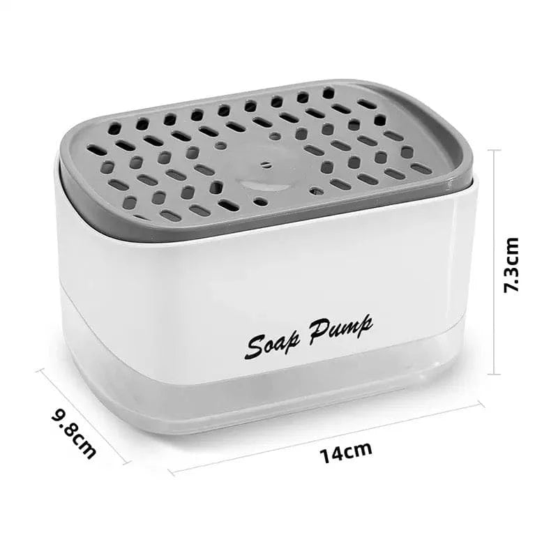 2 In 1 Caddy Soap Dispenser, Automatic Liquid Soap Dispenser, Caddy Soap Dispenser