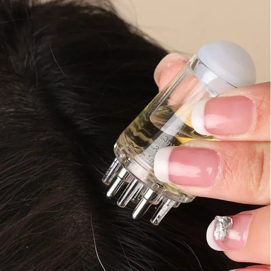 Hair Oil Applicator – Precise Scalp Oiling Bottle