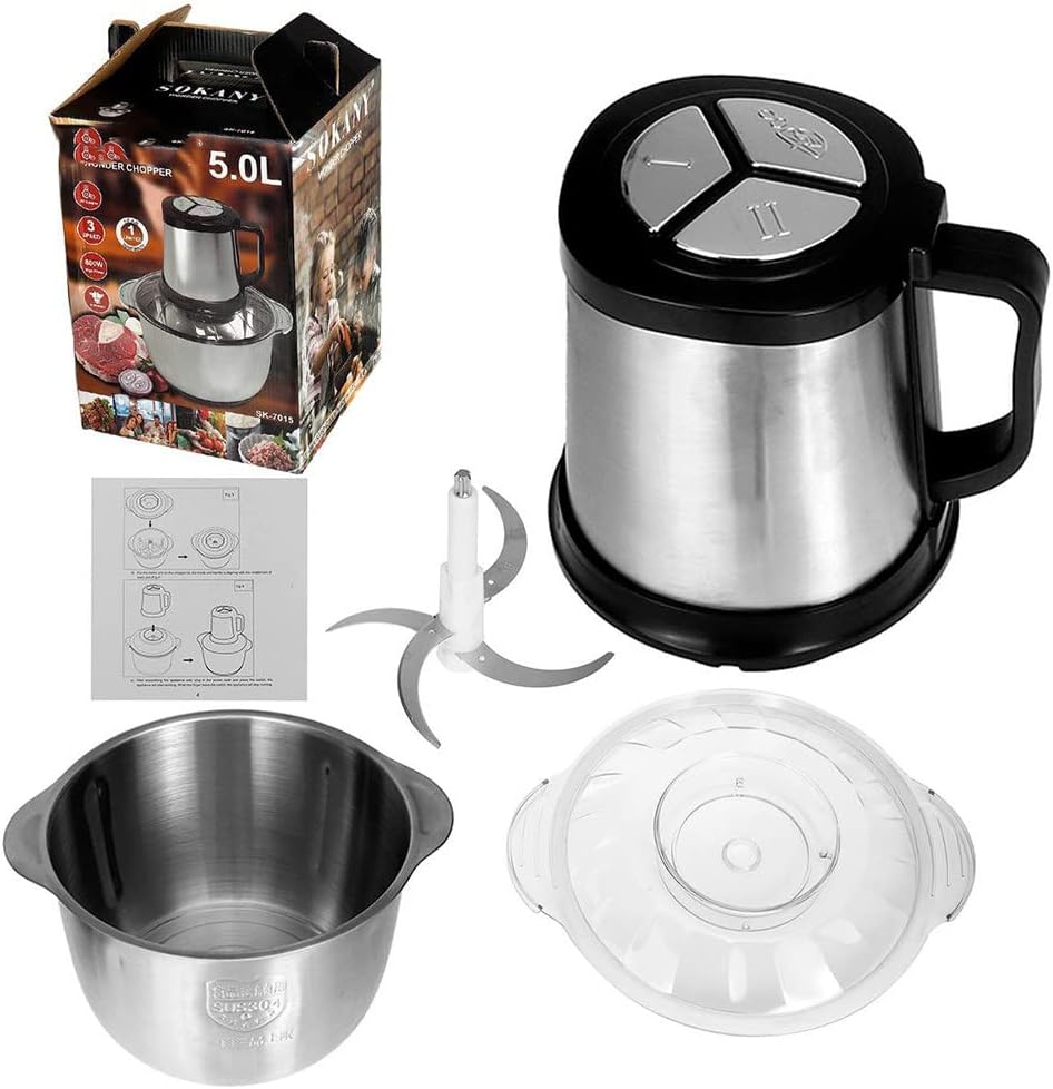 Food processor meat chopper 3 let
