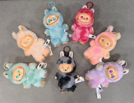 Labubu Plush Keychain – Cute Collectible Pendant for Bags, Backpacks & Keys | Soft Toy Charm Gift for Kids & Girls